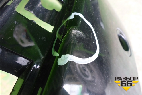 Бампер задний (после 2014г под парктроник) (A1668859925) для Mercedes Benz ML-Klass W166 c 2011г (МЛ)