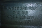 Кронштейн пневморессоры (задний правый) (A9423280341) для Mercedes Benz TRUCK Axor 2 с 2004г (Аксор)