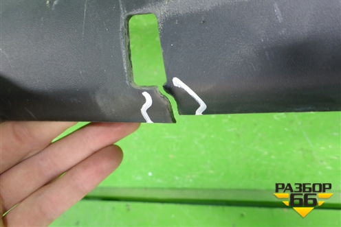 Юбка переднего бампера (после 2015г под накладку) (5241142070) для Toyota Rav-4 с 2012-2019г (Рав 4)