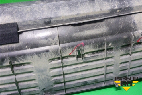 Накладка заднего бампера (до 2012г) (5216260040) для Toyota Land Cruiser (200) с 2008г (Ленд Крузер)