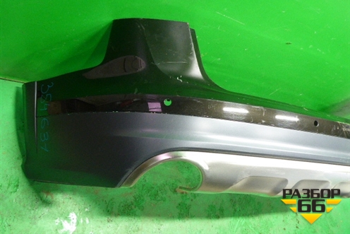 Бампер задний (с юбкой под парктроник) (4G9807511AL) для Audi A6 (C7) Allroad Quattro с 2012-2019г