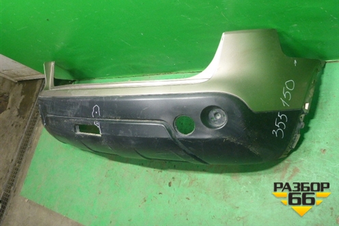 Бампер задний (85022JD00H) для Nissan Qashqai (J10E) с 2006-2013г (Кашкай)