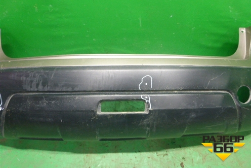 Бампер задний (85022JD00H) для Nissan Qashqai (J10E) с 2006-2013г (Кашкай)
