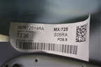 Обшивка двери задней правой под электрику (3476725Y4RA) для Volvo XC60 с 2008-2017г (ХС60)