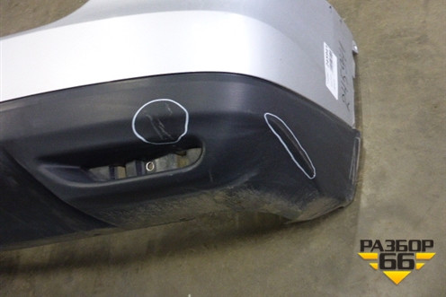 Бампер задний (до 2018г) (850224CN0H) для Nissan X-Trail (Т32) с 2014г (Хтраил)