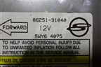 Блок управления AIR BAG (8625131040) для Ssang Yong Actyon Sport с 2012 (Актион Спорт)