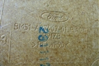 Обшивка двери задней левой под механику (BM51A2740701) для Ford Focus 3 с 2011г (Фокус)