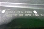 Накладка заднего бампера правая (после 2015г нижняя) (71507TFAT000) для Honda CR-V(RM) с 2012г (ЦРВ СРВ)