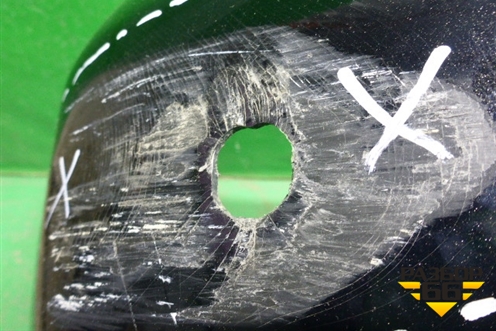 Бампер задний (под парктроник) (5215948100) для Lexus RX 300 c 2009-2015г (РХ)