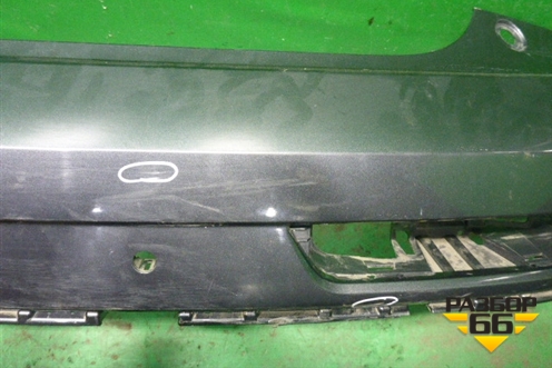 Бампер задний (после 2014г под парктроник) для Audi Q3 с 2011-2018г (Ку 3)