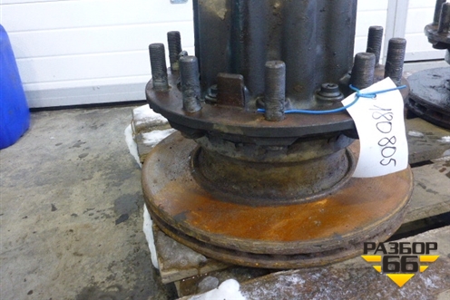 Ступица задняя (с диском) для Mercedes Benz TRUCK Axor 2 с 2004г (Аксор)