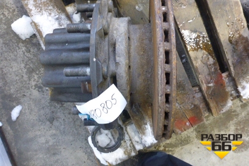 Ступица задняя (с диском) для Mercedes Benz TRUCK Axor 2 с 2004г (Аксор)