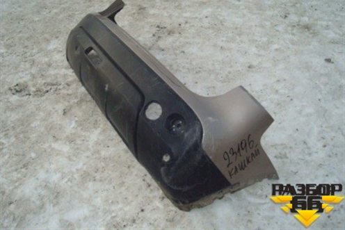 Бампер задний (под парктроник) (85022JD00H) для Nissan Qashqai (J10E) с 2006-2013г (Кашкай)