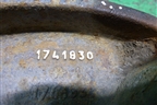 Кронштейн крепления энергоаккумулятора (левый задний) (1741830) для Scania 5 R Series с 2004-2016г