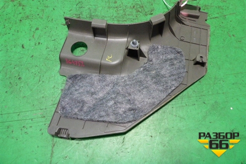 Накладка порога внутренняя переднего левого (передняя часть светло-коричневая) для Kia Sportage с 2010-2015г (Спортеидж 3)