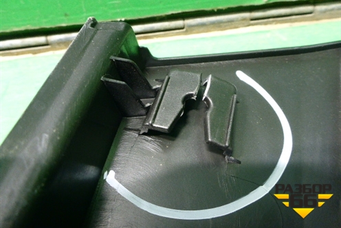 Накладка на порог наружная правая (87754M0000) для Hyundai Creta с 2016-2021г (Крета)