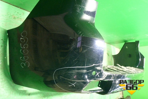 Бампер задний (до 2017г под парктроник) (5215960500) для Toyota Land Cruiser Prado(150) с 2009г (Ленд Крузер Прадо)