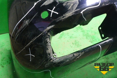 Бампер задний (до 2017г под парктроник) (5215960500) для Toyota Land Cruiser Prado(150) с 2009г (Ленд Крузер Прадо)