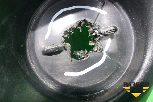 Бампер задний (после 2012г до 2017г) (6410B860ZZ) для Mitsubishi ASX с 2010г (АСХ)