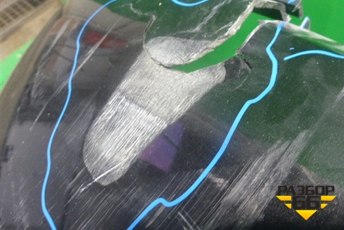 Бампер передний (после 2010г под омыватель) (62022BR10H) для Nissan Qashqai (J10E) с 2006-2013г (Кашкай)