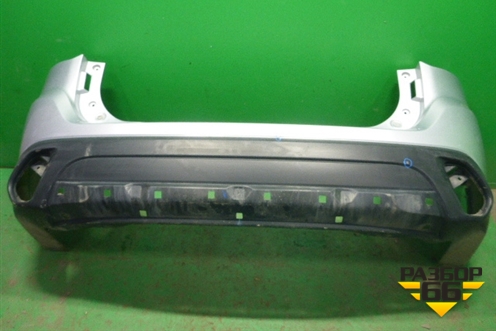 Бампер задний (после 2015г под накладку) (6410C996ZZ) для Mitsubishi Outlander с 2012-2024г (Аутлендер)