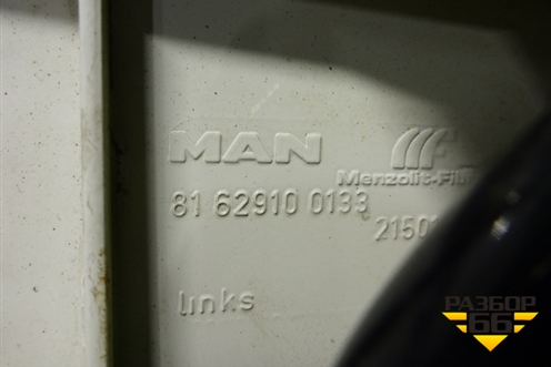 Спойлер кабины (Левый верхний с кронштейном) (81629100133) для MAN TGS с 2007г (ТГС)