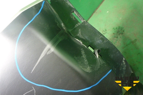 Бампер задний (под парктроник) (850221СA0H) для Infiniti Infiniti FX35/37/50 QX70 (S51) с 2008-2013г (ФХ)