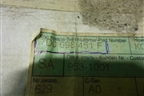 Колодки тормозные задние (новые) (7D0698451F) для Volkswagen Sharan с 2004-2010г (Шаран)