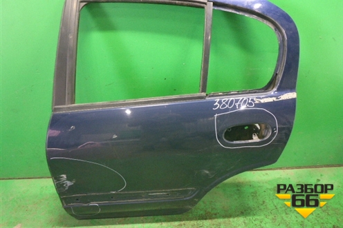 Дверь задняя левая (хэтчбек) (821015M431) для Nissan Almera N16 с 2000-2006г (Альмера Н16)