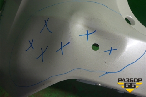 Бампер задний (под парктроник) (5215978010) для Lexus NX 200 с 2014-2021г (НХ)