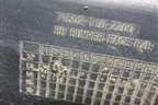 Бампер задний правая часть (под парктроник) (71502T1GZZ00) для Honda CR-V(RM) с 2012г (ЦРВ СРВ)