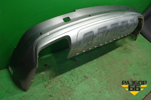 Бампер задний нижняя часть (до 2019г под парктроник) (4M0807527C) для Audi Q7 c 2015г (Ку 7)