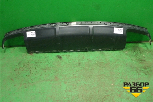 Юбка заднего бампера (4M0807521B) для Audi Q7 c 2015г (Ку 7)