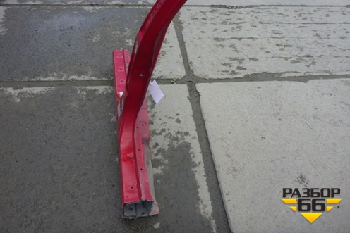 Порог со стойкой левый (5ти дверный кузов) (04645SMGG00ZZ) для Honda Civic 5D с 2006-2012г (Цивик)