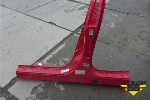 Порог со стойкой левый (5ти дверный кузов) (04645SMGG00ZZ) для Honda Civic 5D с 2006-2012г (Цивик)