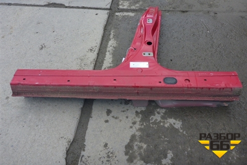 Порог со стойкой левый (5ти дверный кузов) (04645SMGG00ZZ) для Honda Civic 5D с 2006-2012г (Цивик)