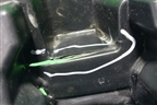 Наполнитель заднего бампера (пластиковый) (DS7317E899B) для Ford Mondeo 5 с 2015г (Мондео)