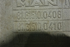 Накладка кабины правая  (продолжение кабины) (81615100408) для MAN TGX с 2007г (ТГХ)