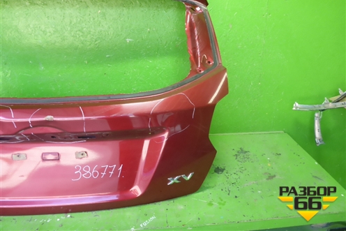 Дверь багажника без стекла (60809FJ0019P) для Subaru XV с 2011-2017г (ХВ)