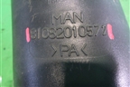 Патрубок воздушного фильтра  (D2066 пластиковый) (81082010572) для MAN TGX с 2007г (ТГХ)