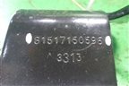 Кронштейн (кузов снаружи)  (крепление крана ABS) (81517150596) для MAN TGX с 2007г (ТГХ)