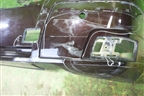 Бампер задний (до 2012 под парктроник) (A2048851525) для Mercedes Benz GLK-Klass X204 с 2008г (ГЛК)