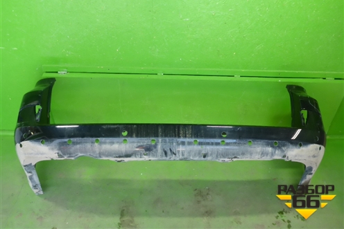 Бампер задний (после 2015г под парктроник и накладку) (5215960740) для Toyota Land Cruiser (200) с 2008г (Ленд Крузер)