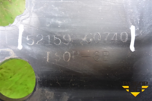 Бампер задний (после 2015г под парктроник и накладку) (5215960740) для Toyota Land Cruiser (200) с 2008г (Ленд Крузер)