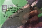 Стекло глухое левое (2005г) (25818879) для Cadillac SRX с 2003-2009г (СРХ 1)