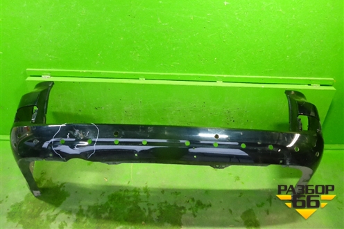 Бампер задний (после 2015г под накладку) (5215960740) для Toyota Land Cruiser (200) с 2008г (Ленд Крузер)