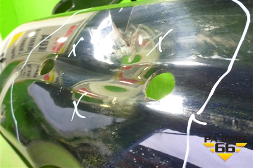 Бампер задний (после 2015г под накладку) (5215960740) для Toyota Land Cruiser (200) с 2008г (Ленд Крузер)