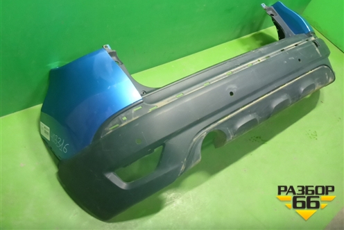 Бампер задний (под парктроник) (850220429R) для Renault Kaptur с 2016г (Каптюр)