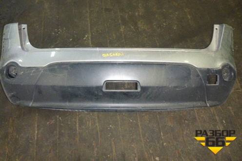 Бампер задний (85022JD00H) для Nissan Qashqai (J10E) с 2006-2013г (Кашкай)