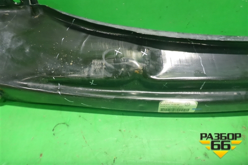 Усилитель заднего бампера (7P0807309A) для Volkswagen Touareg с 2010-2018г (Туарег)